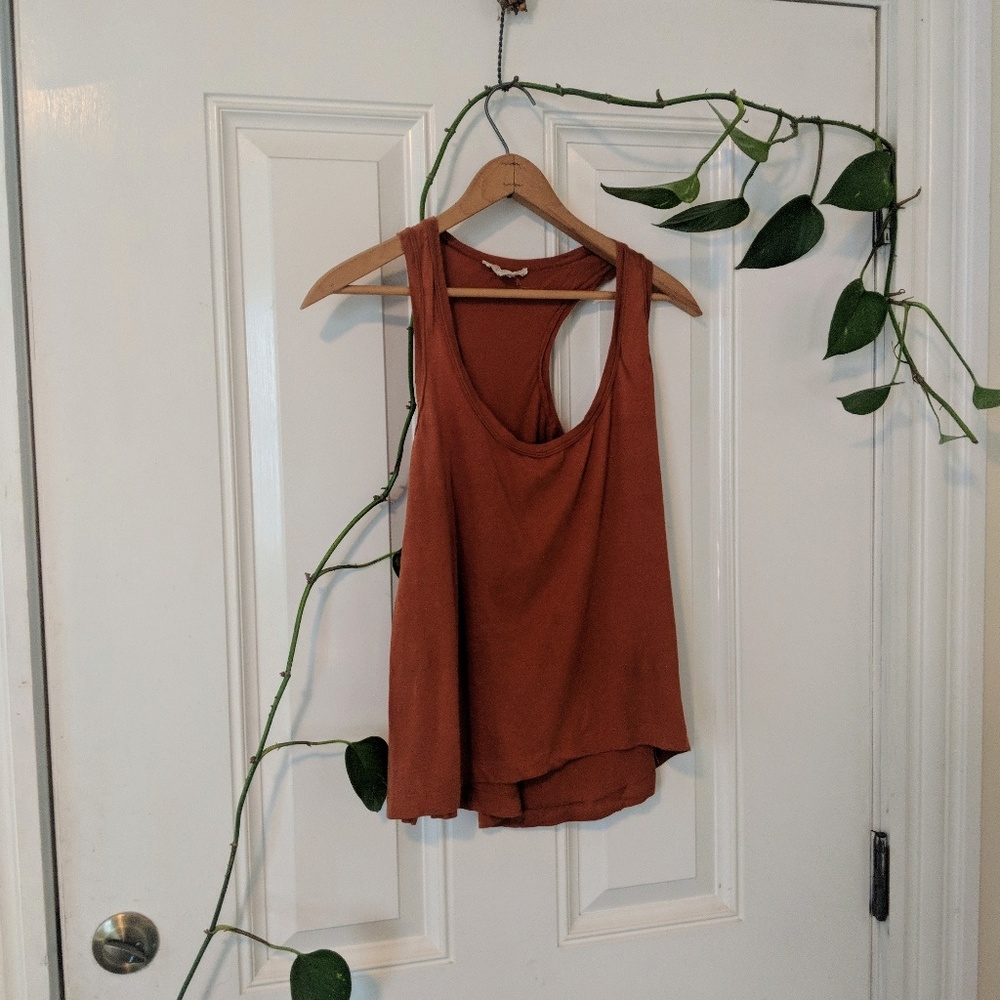 Orange Racerback Tank - Picture 4 of 4
